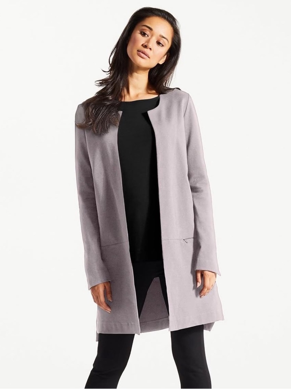 FIG Clothing Black Aly Blazer Cardigan, size M - Picture 4 of 13